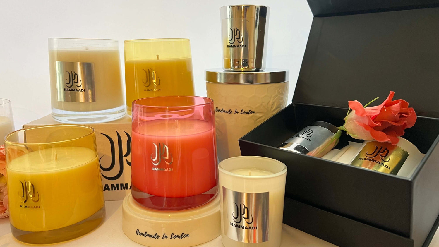 Summer Scented Candles Collection - Fresh, Vibrant Aromas