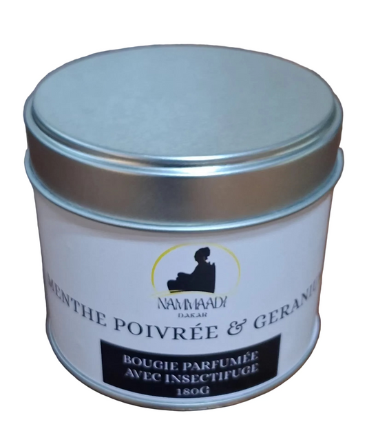 Menthe Poivrée & Geranium IR Candle
